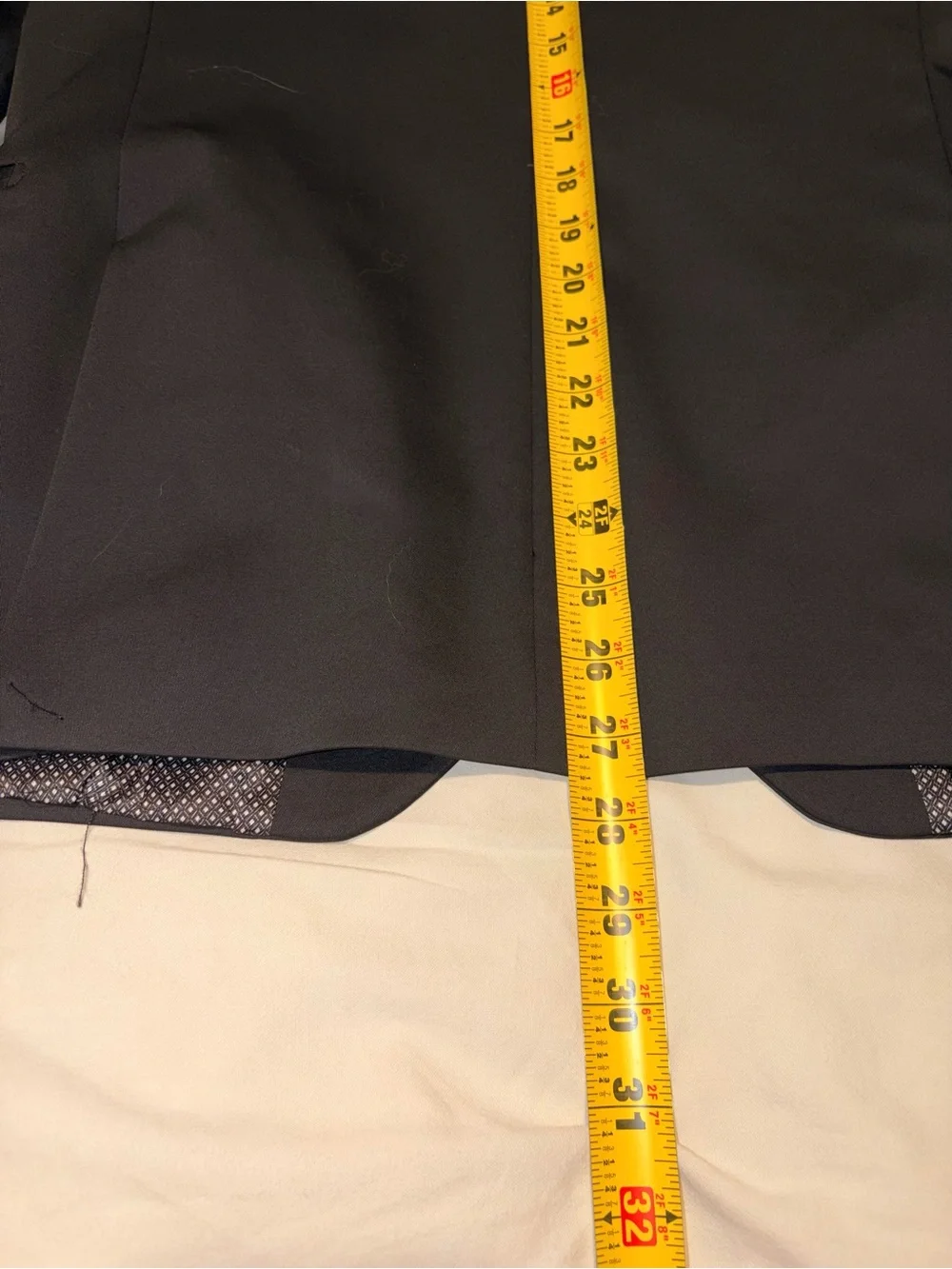 Zara Man Two-Button Black Suit Jacket (36R) & Trousers (31x30) Set Romania Made